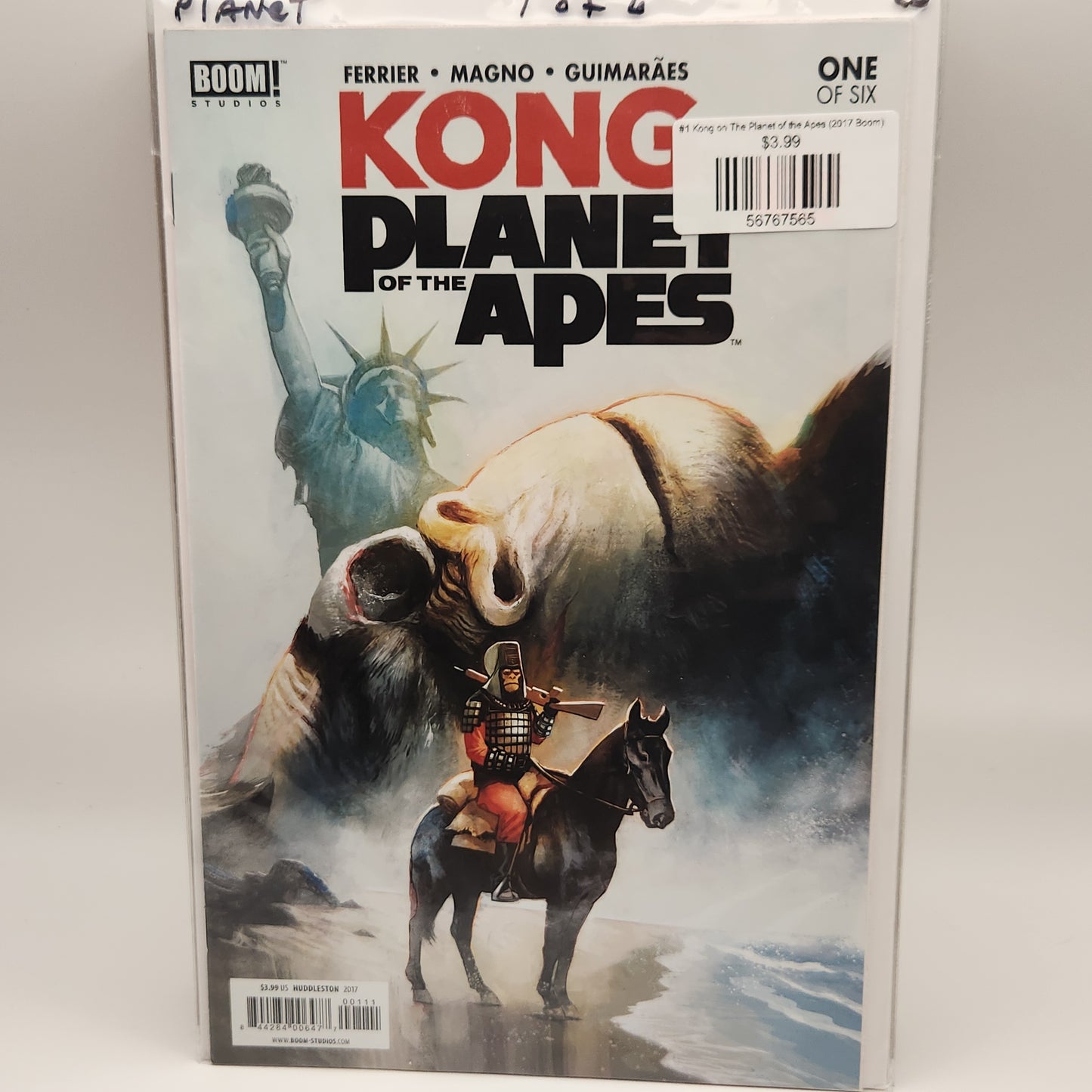 #1 Kong on The Planet of the Apes (2017 Boom)