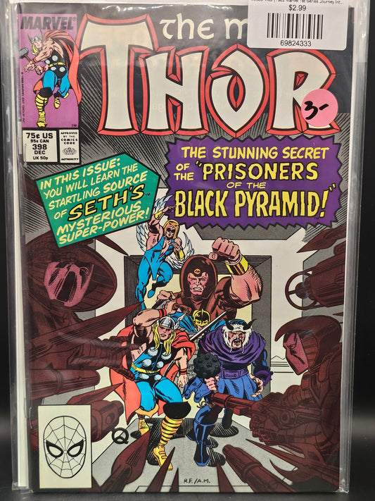 #398d Thor (1962 Marvel 1st Series Journey Into Mystery)