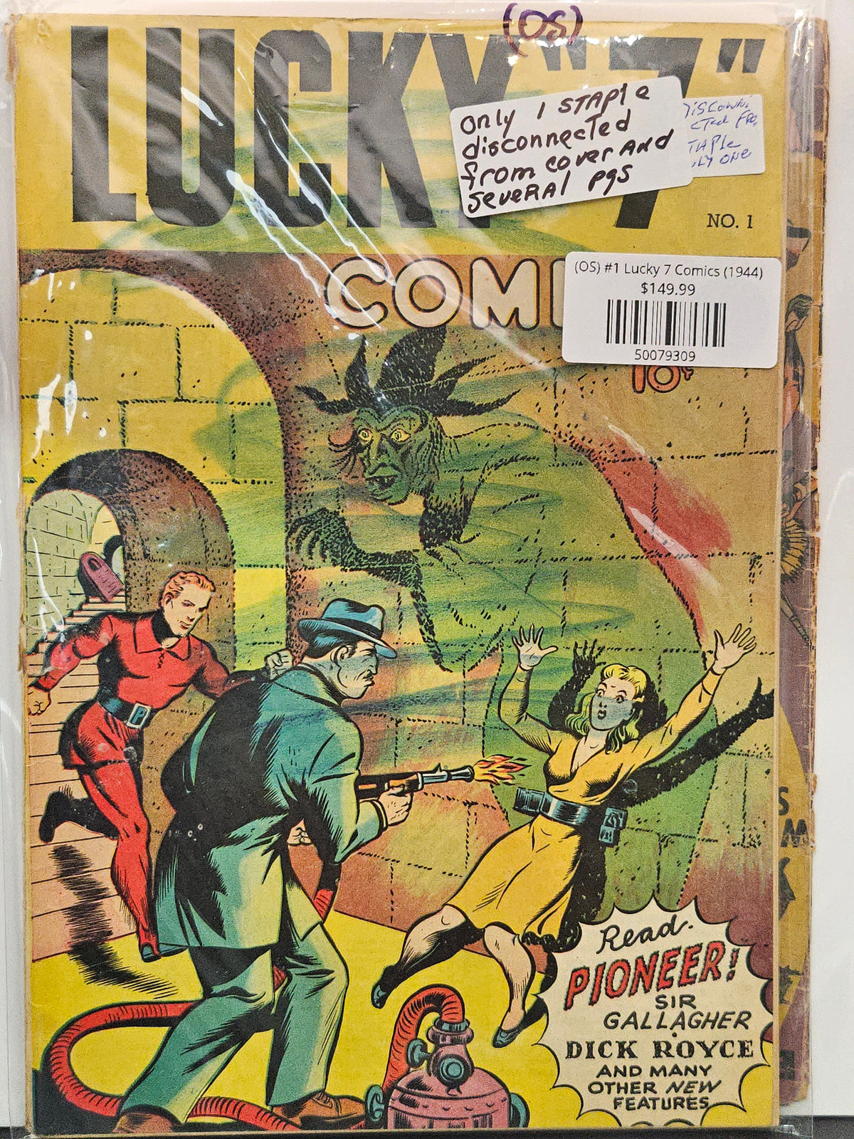(OS) #1 Lucky 7 Comics (1944)