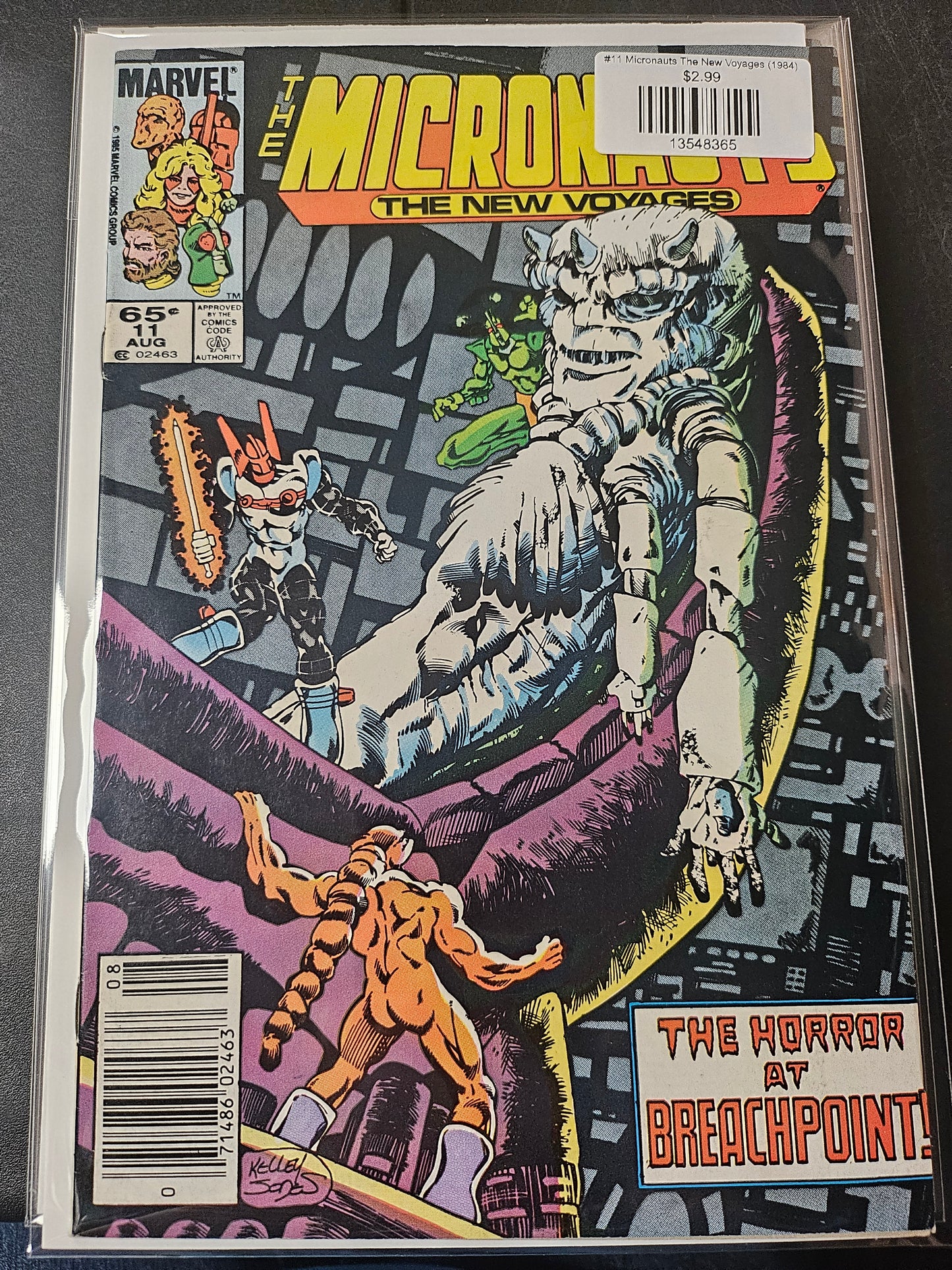 #11 Micronauts The New Voyages (1984)