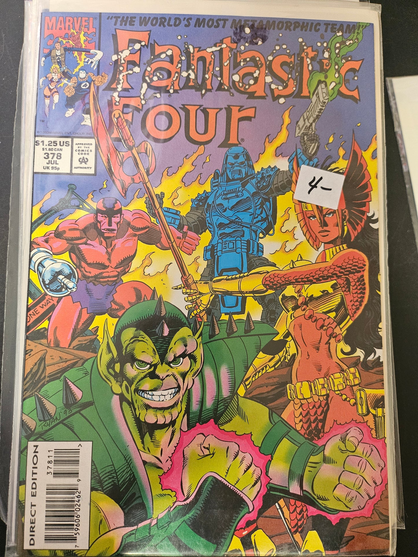 102.133 Fantastic Four – #378