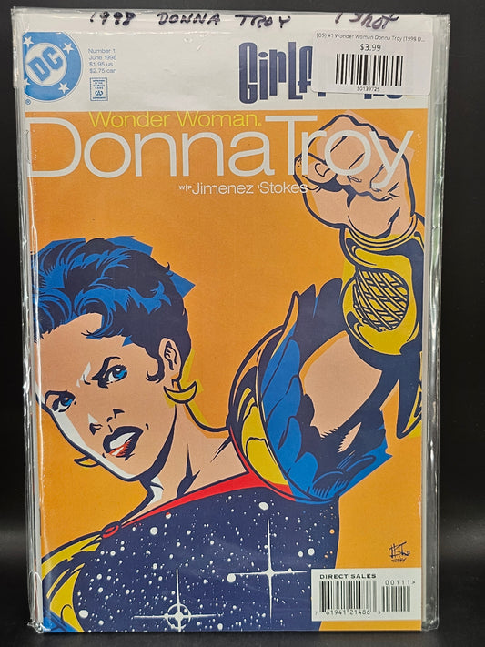 (OS) #1 Wonder Woman Donna Troy (1998 DC) Girlfrenzy!