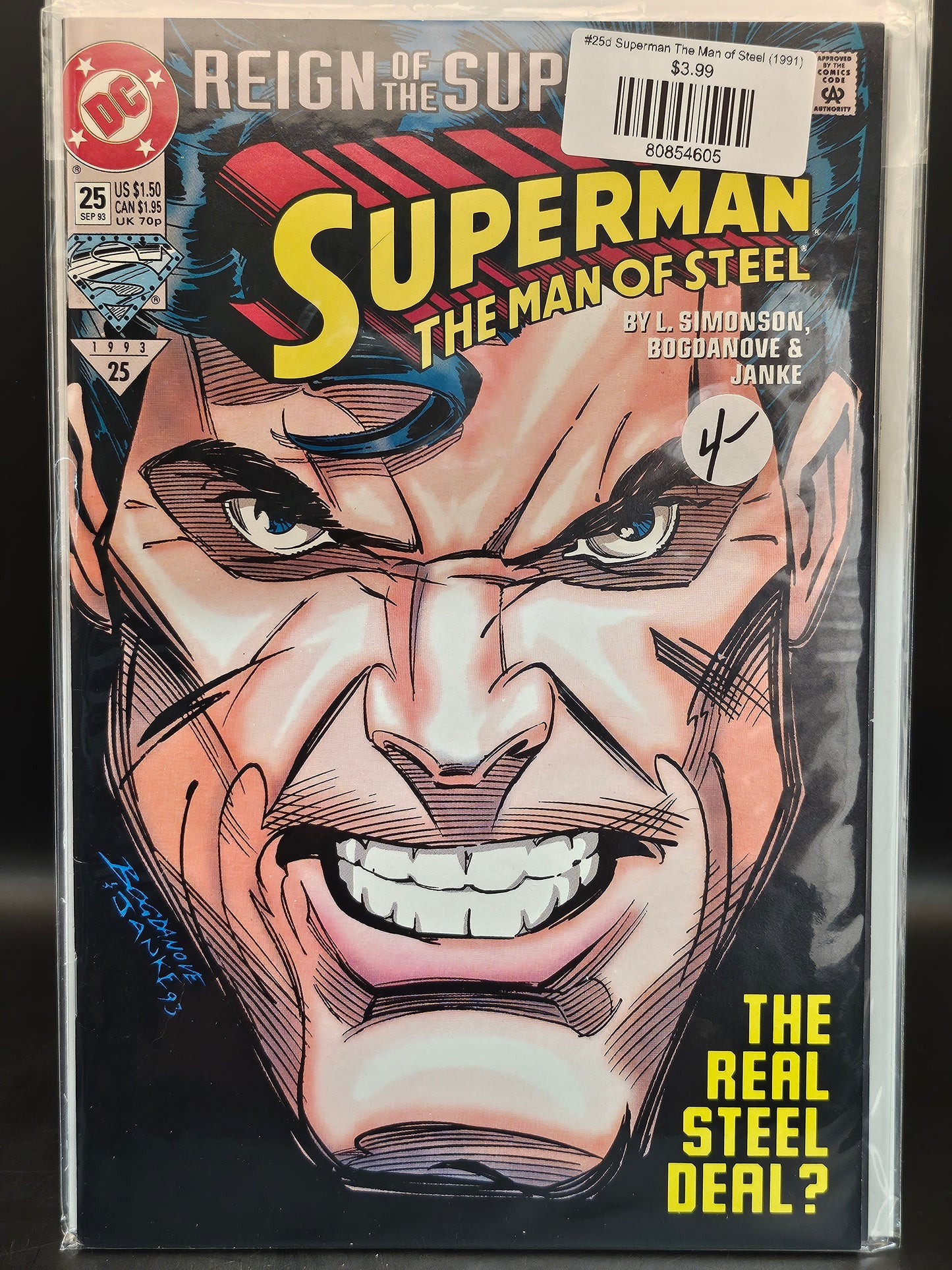 #25d Superman The Man of Steel (1991)