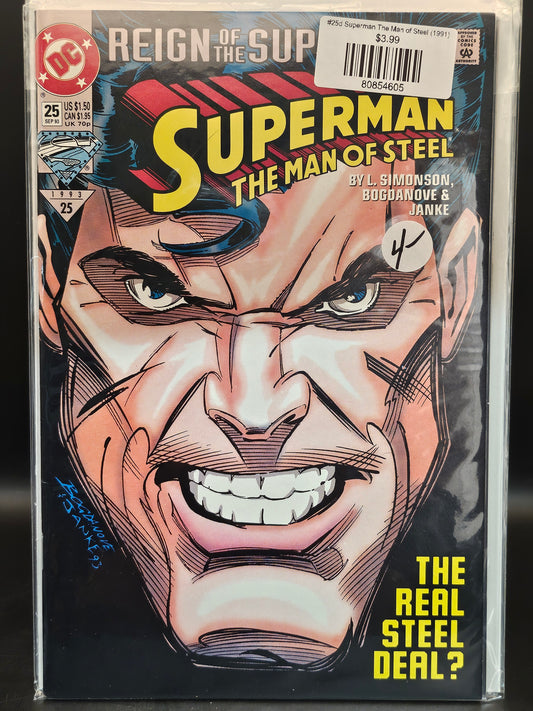 #25d Superman The Man of Steel (1991)