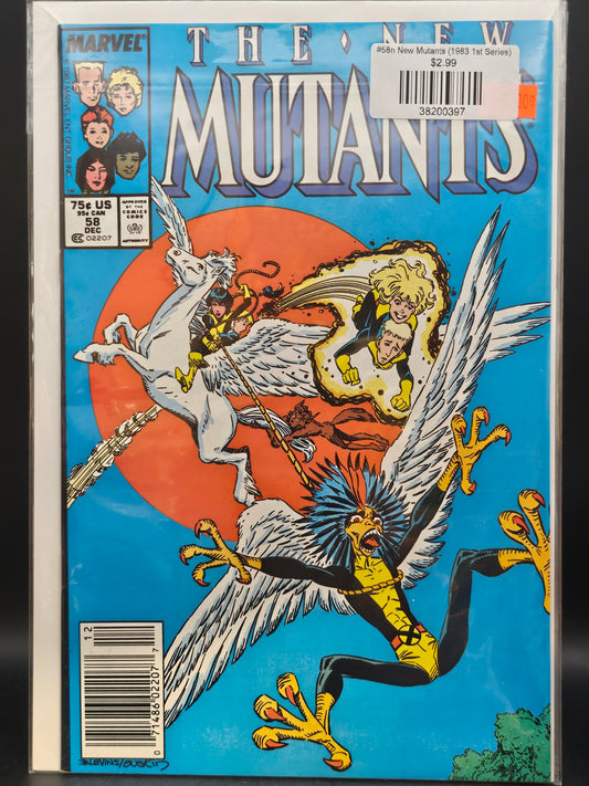 #58n New Mutants (1983 1st Series)
