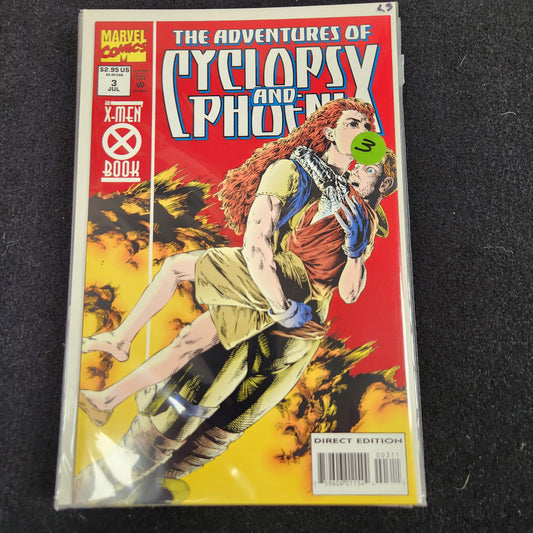 109.101 – Cyclops and Phoenix The Adventures - #3 of 4 -1994