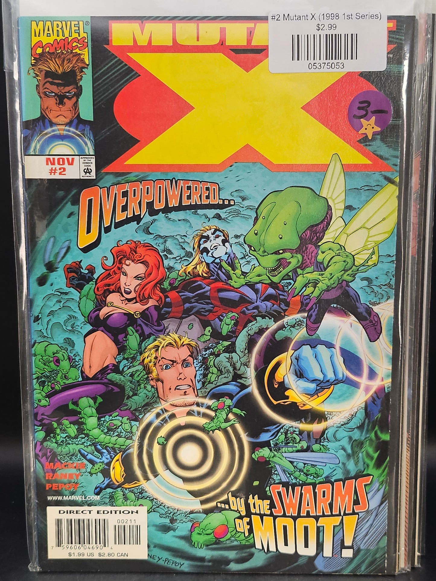 #2 Mutant X (1998 1st Series)