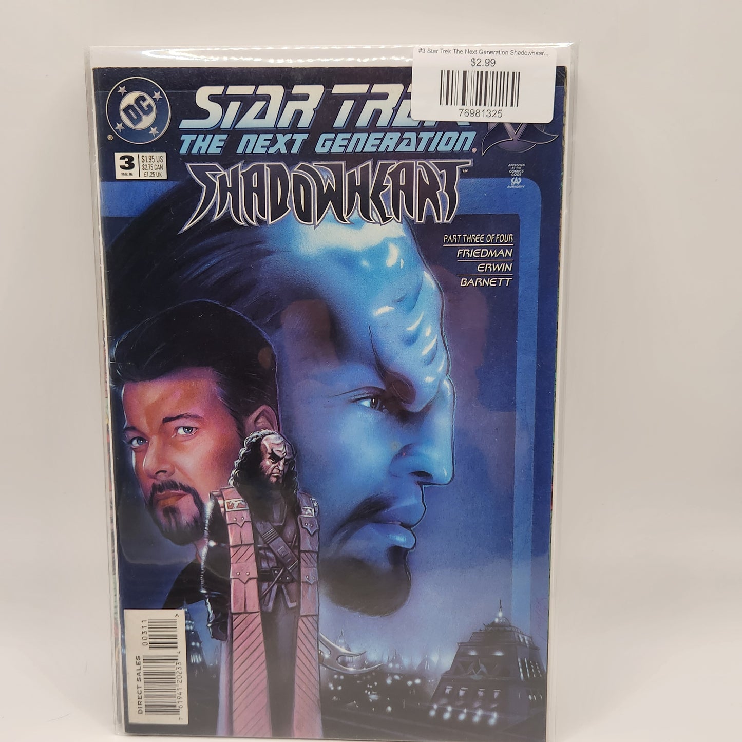 #3 Star Trek The Next Generation Shadowheart (1994)