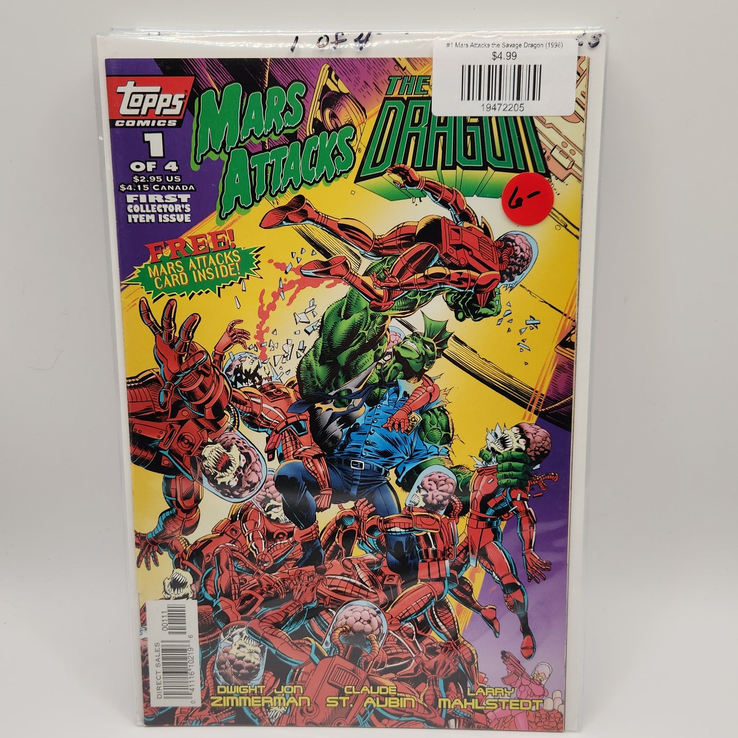 #1 Mars Attacks the Savage Dragon (1996)
