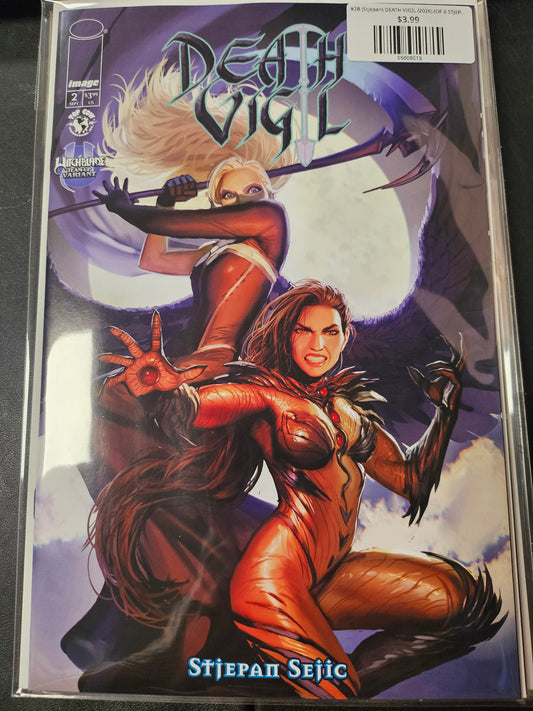 #2B (Stjepan) DEATH VIGIL (2026) (OF 6 STJEPAN SEJIC WITCHBLADE TEAM UP VAR MR)