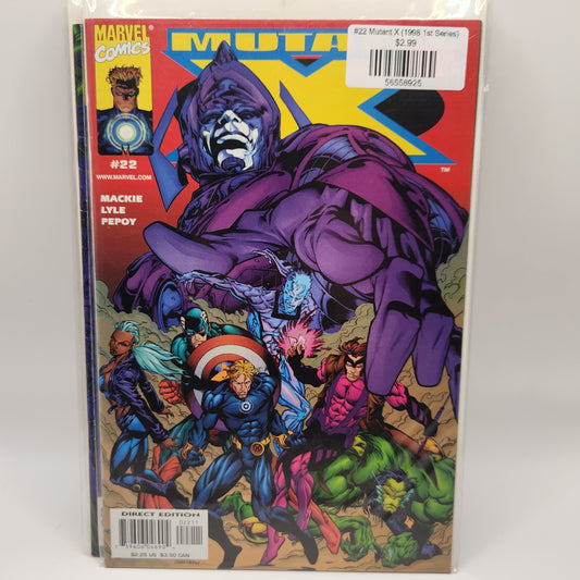 #22 Mutant X (1998 1st Series)