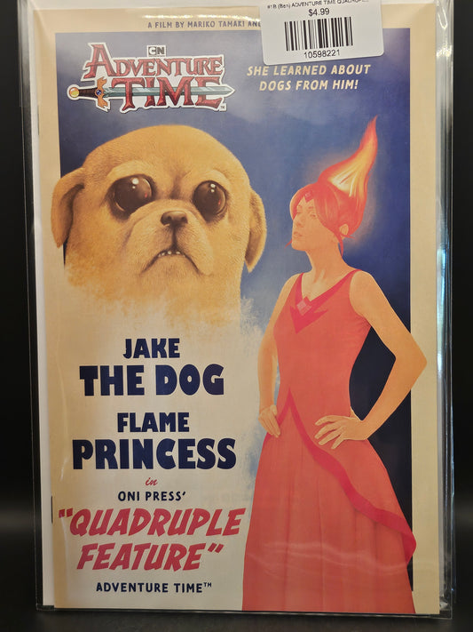 #1B (Ben) ADVENTURE TIME QUADRUPLE FEATURE (OF 4 BEN TURNER VAR)