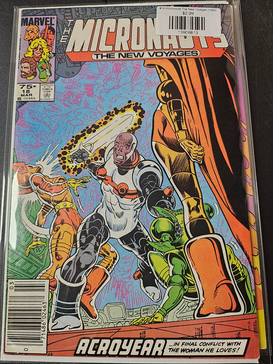 #18 Micronauts The New Voyages (1984)