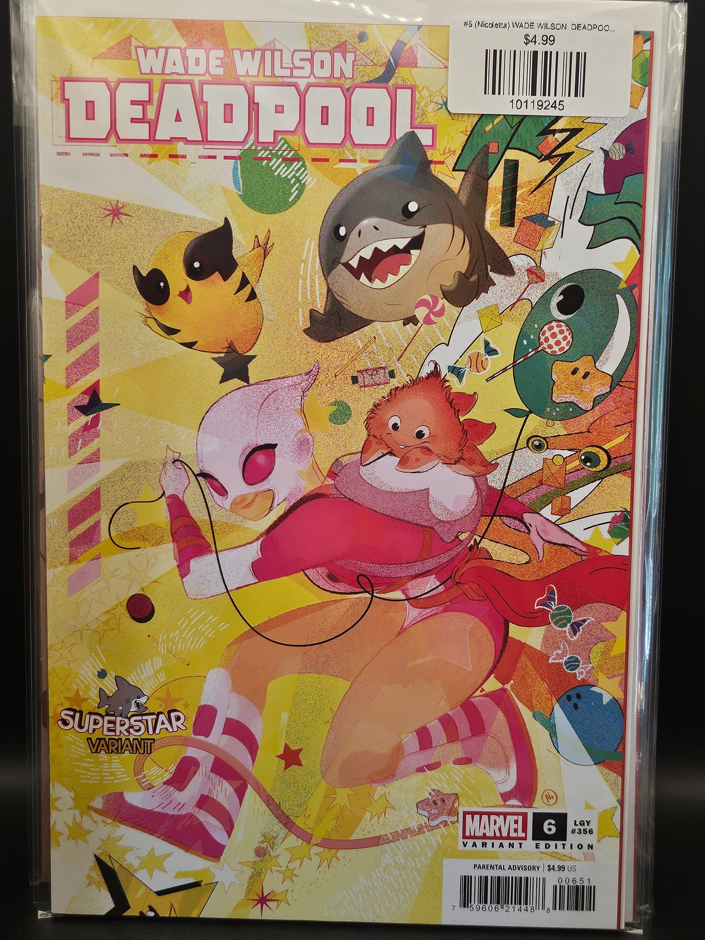 #6 (Nicoletta) WADE WILSON: DEADPOOL (NICOLETTA BALDARI SUPERSTAR VARIANT)