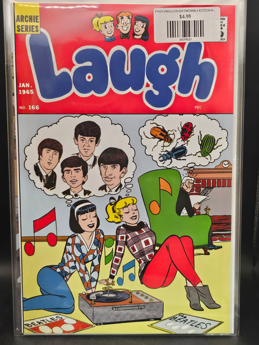 #166A (Harry) LAUGH (FACSIMILE EDITION HARRY LUCEY MARIO ACQUAVIVA)