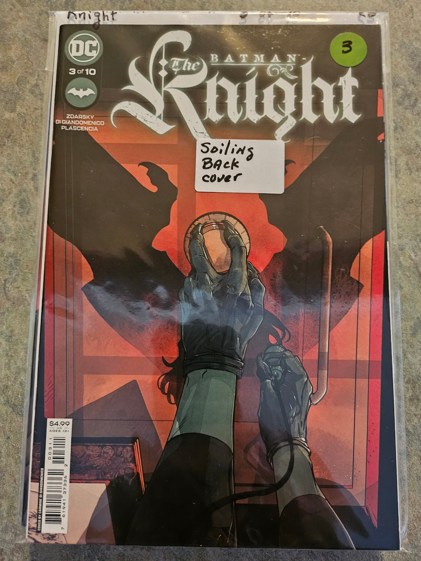 Batman: The Knight – DC Comics – (2022) – Volume 1 – Limited Series – #3 of 10 - Cover A