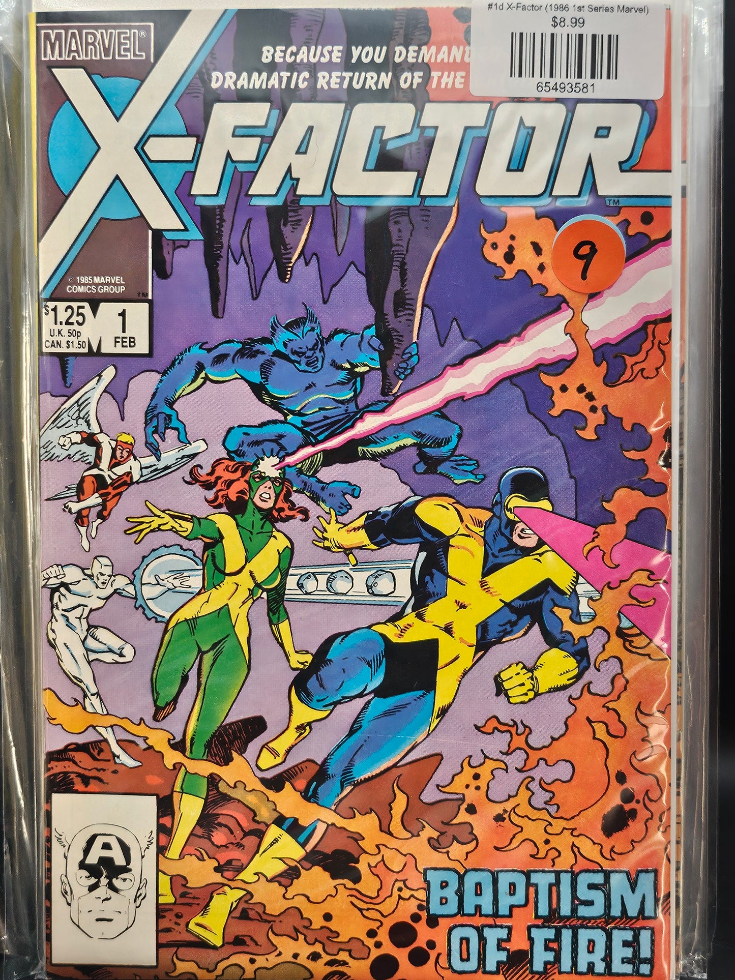 #1d X-Factor (1986 1st Series Marvel)