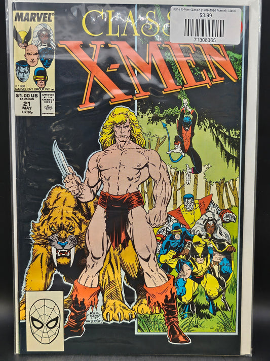 #21d X-Men Classic (1986-1995 Marvel) Classic X-Men