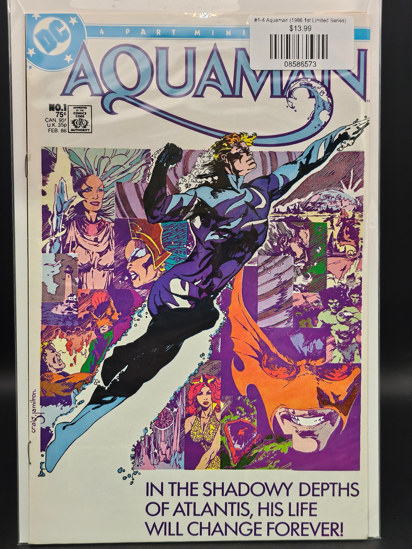 #1-4 Aquaman (1986 1st Limited Series)