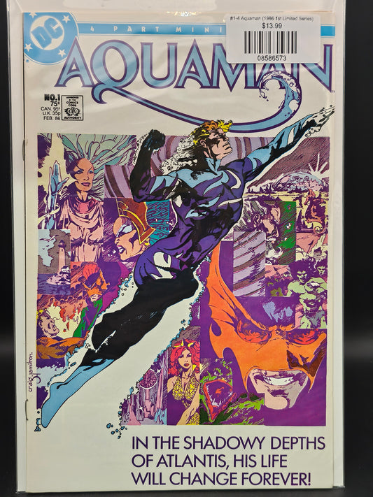 #1-4 Aquaman (1986 1st Limited Series)