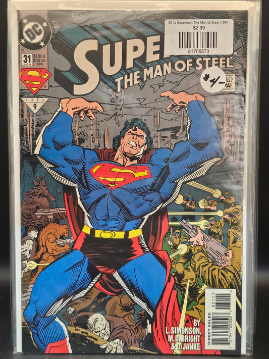 #31d Superman The Man of Steel (1991)