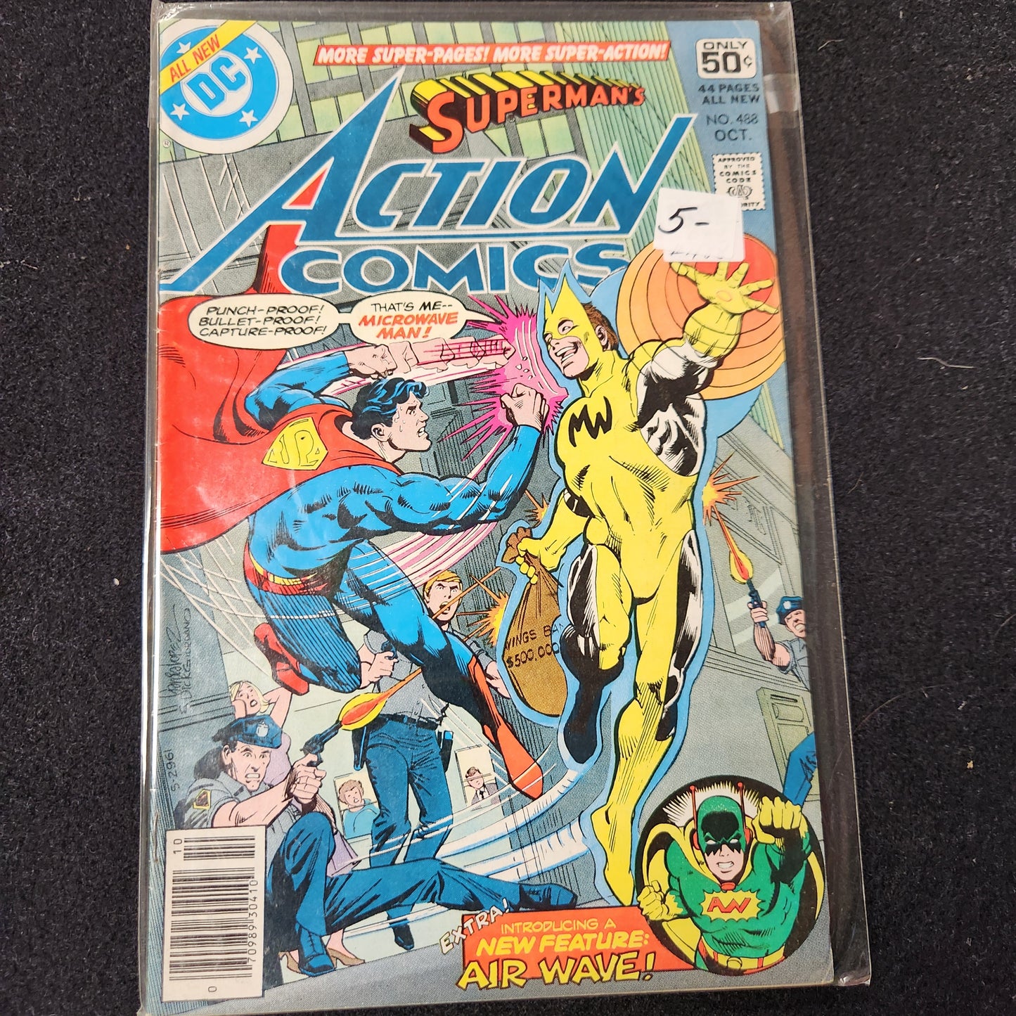Action Comics #488 - Air Wave (DC 1978)
