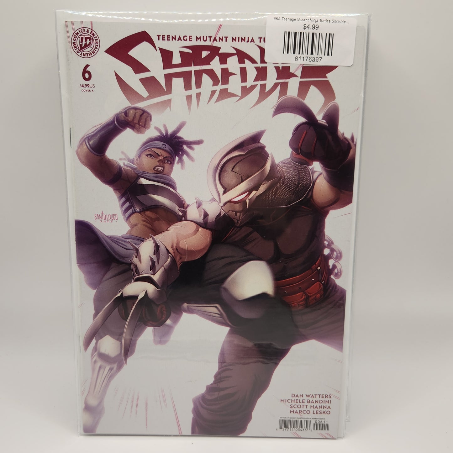 #6A Teenage Mutant Ninja Turtles Shredder (2025 IDW)