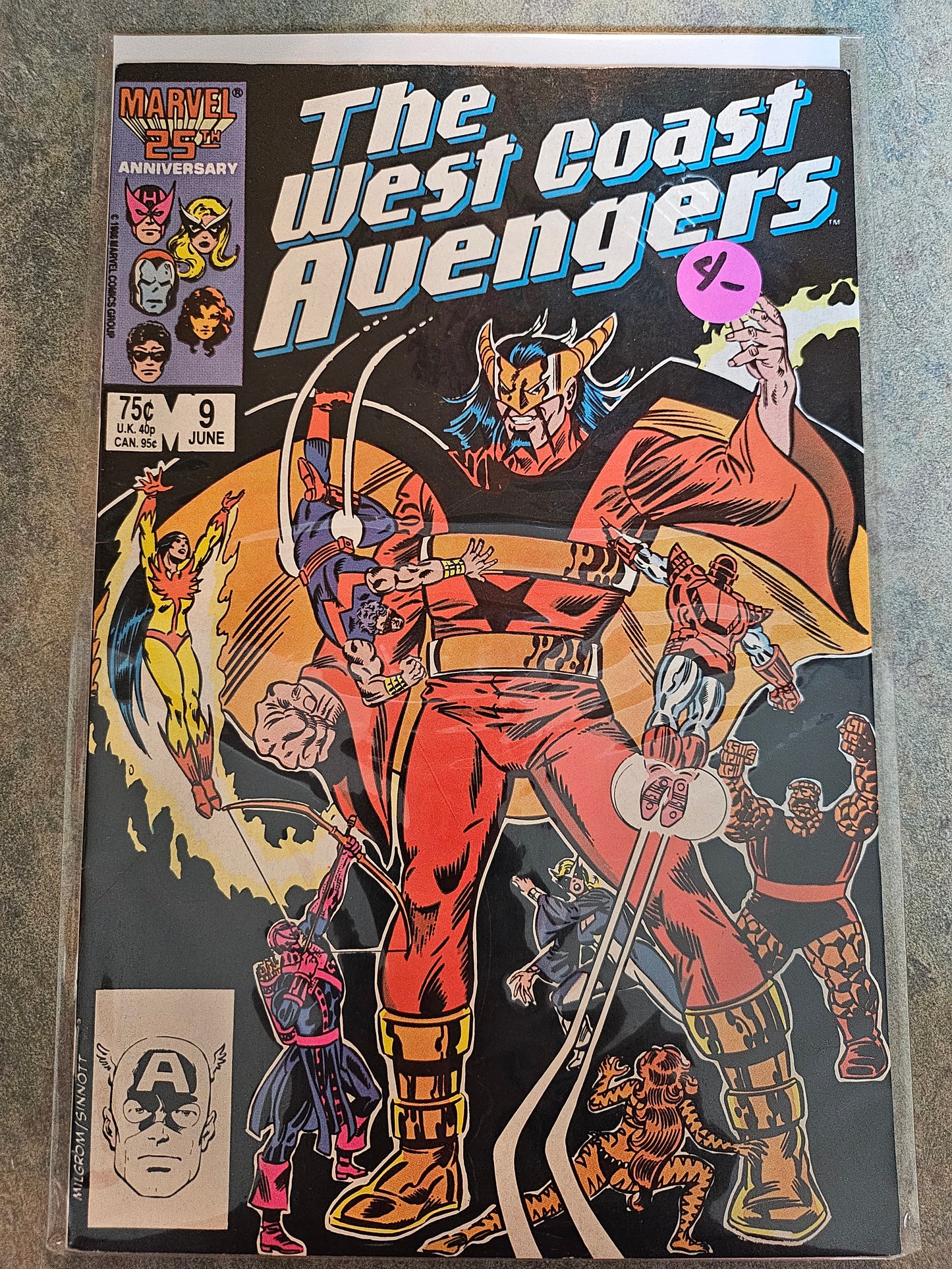 West Coast Avengers – Marvel Comics – (1985–1989) – Volume 2 – #9