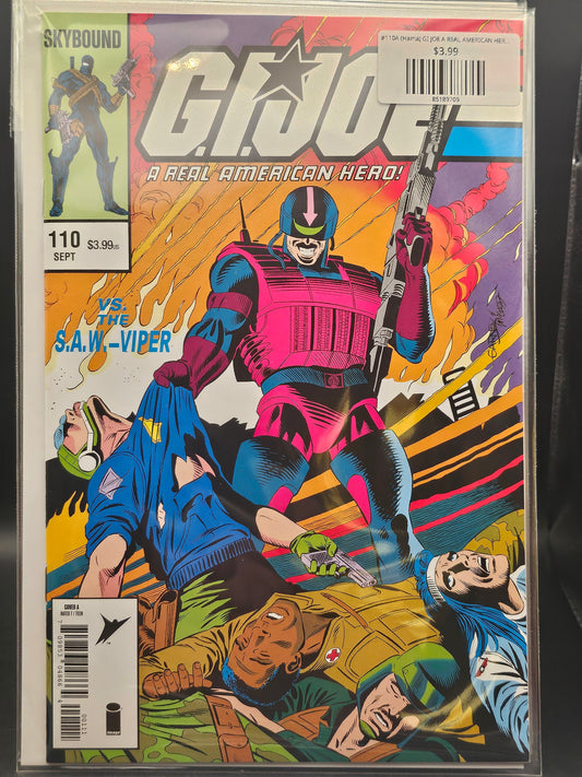 #110A (Hama) GI JOE A REAL AMERICAN HERO (HAMA FILES EDITION RON GARNEY & BOB MCLEOD)