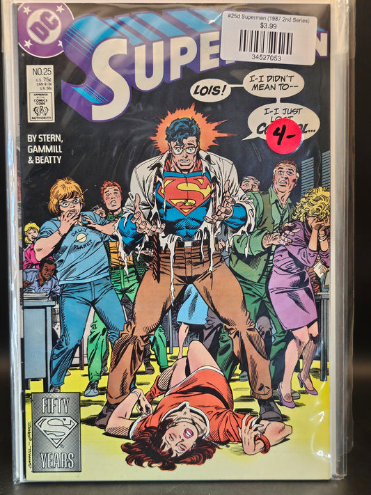 #25d Superman (1987 2nd Series)