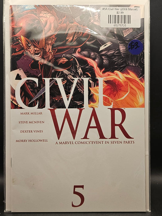 #5A Civil War (2006 Marvel)