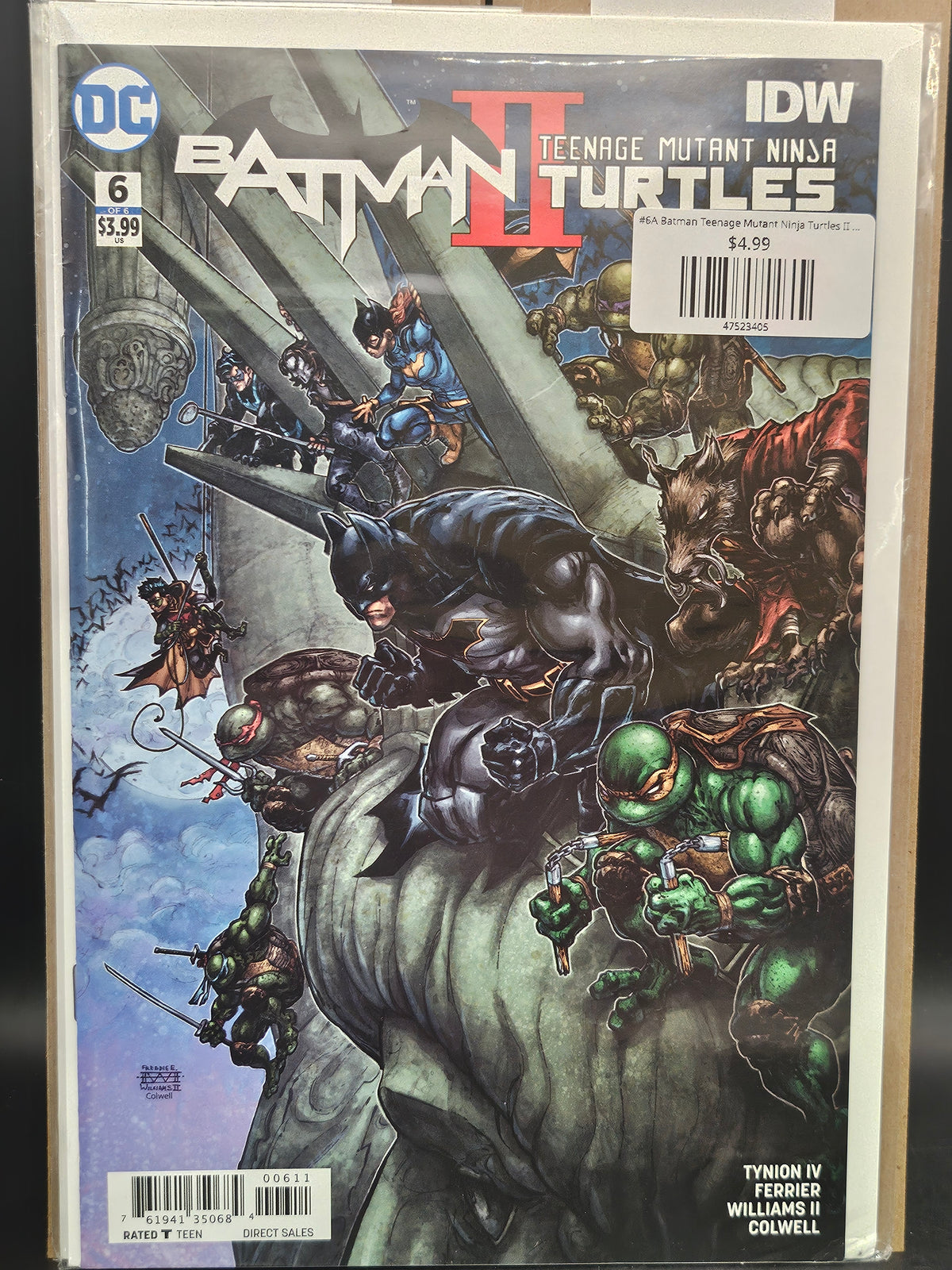 #6A Batman Teenage Mutant Ninja Turtles II (2017 DC)