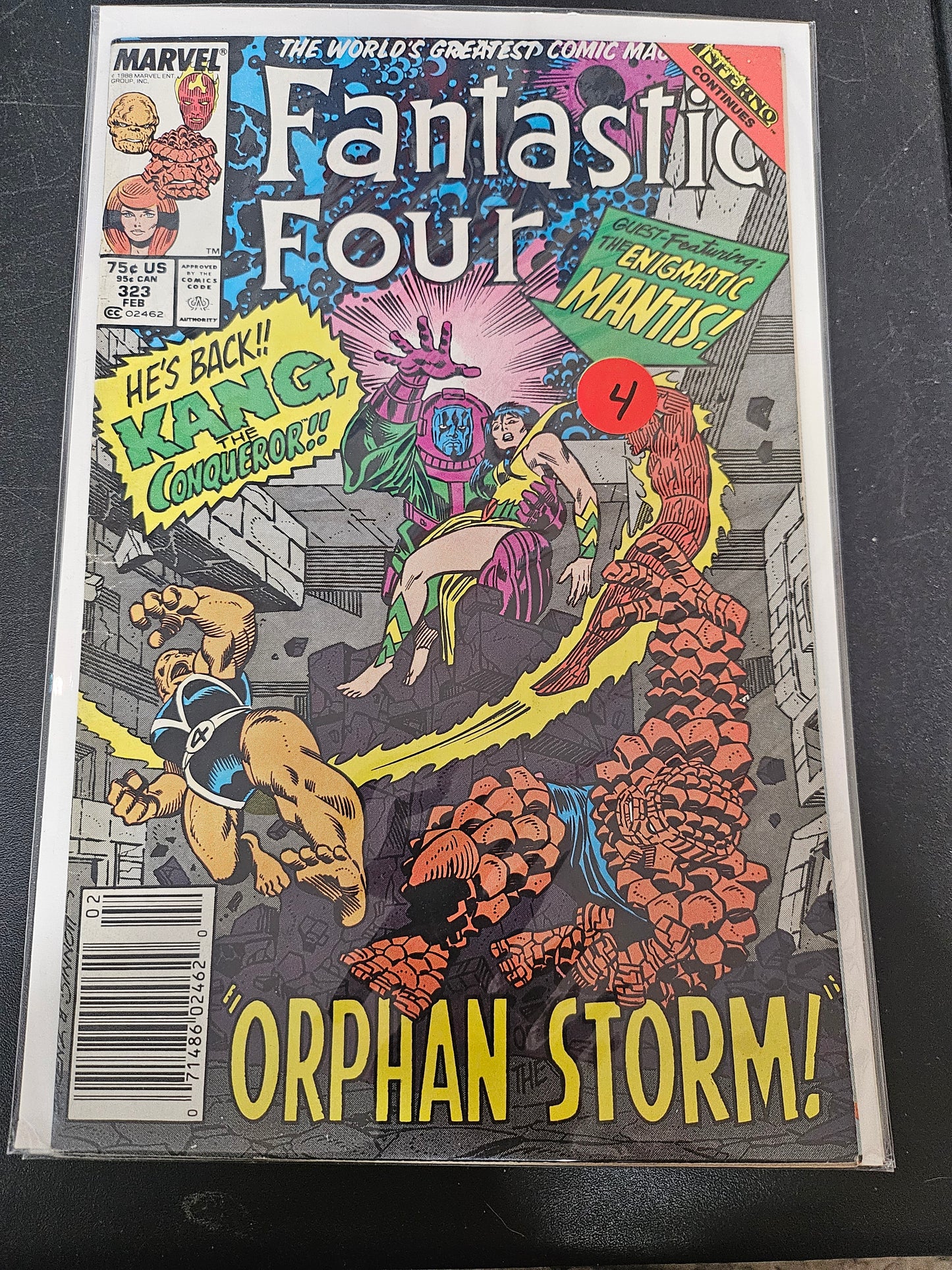101.133 Fantastic Four – #323 – v1 (1961–1995)