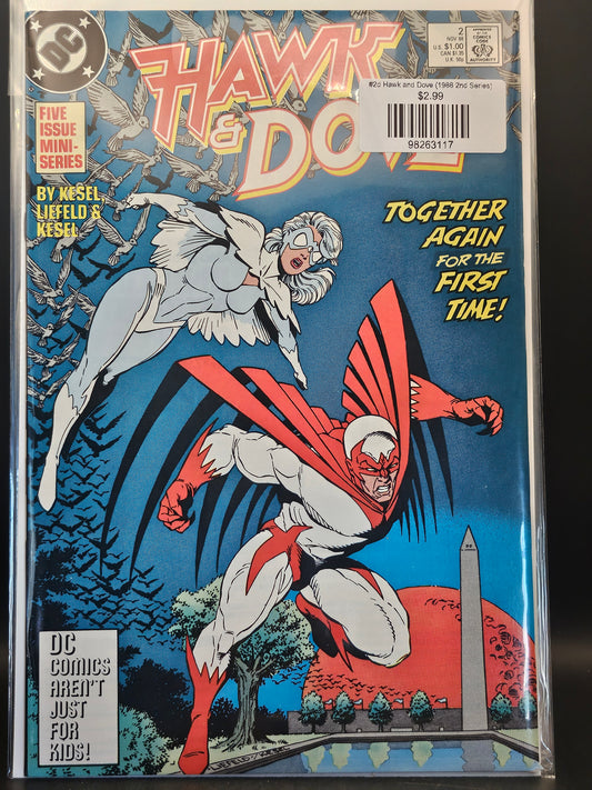 #2d Hawk and Dove (1988 2nd Series)