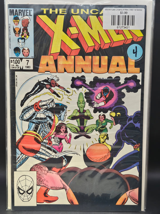 #7d Annuals Uncanny X-Men (1963 1st Series)