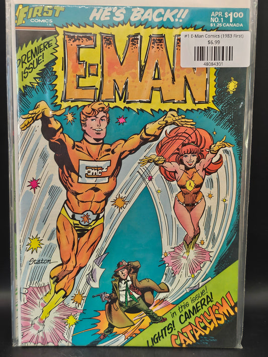 #1 E-Man Comics (1983 First)