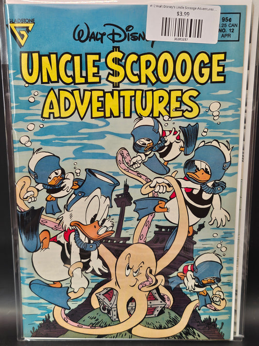 #12 Walt Disney's Uncle Scrooge Adventures (1987 Gladstone)