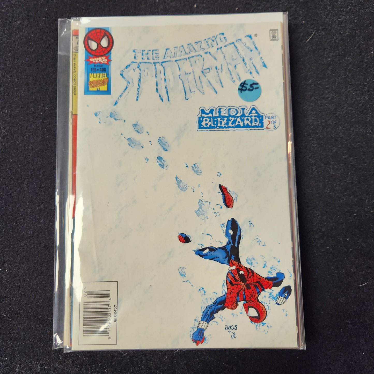 Amazing Spiderman V1 1963–1998 #408 (Feb) — Media Blizzard Part 2 of 3