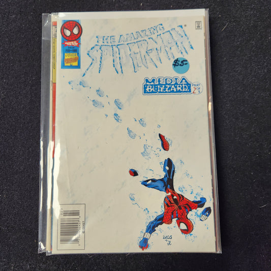 Amazing Spiderman V1 1963–1998 #408 (Feb) — Media Blizzard Part 2 of 3