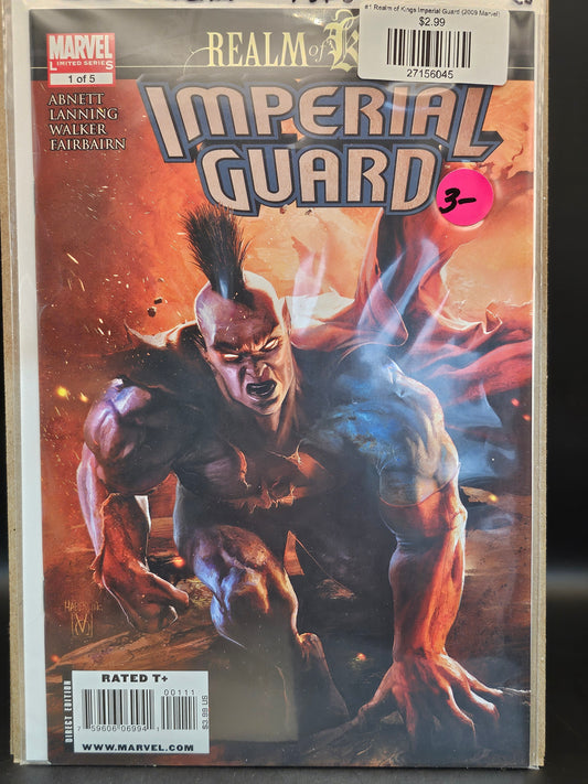 #1 Realm of Kings Imperial Guard (2009 Marvel)