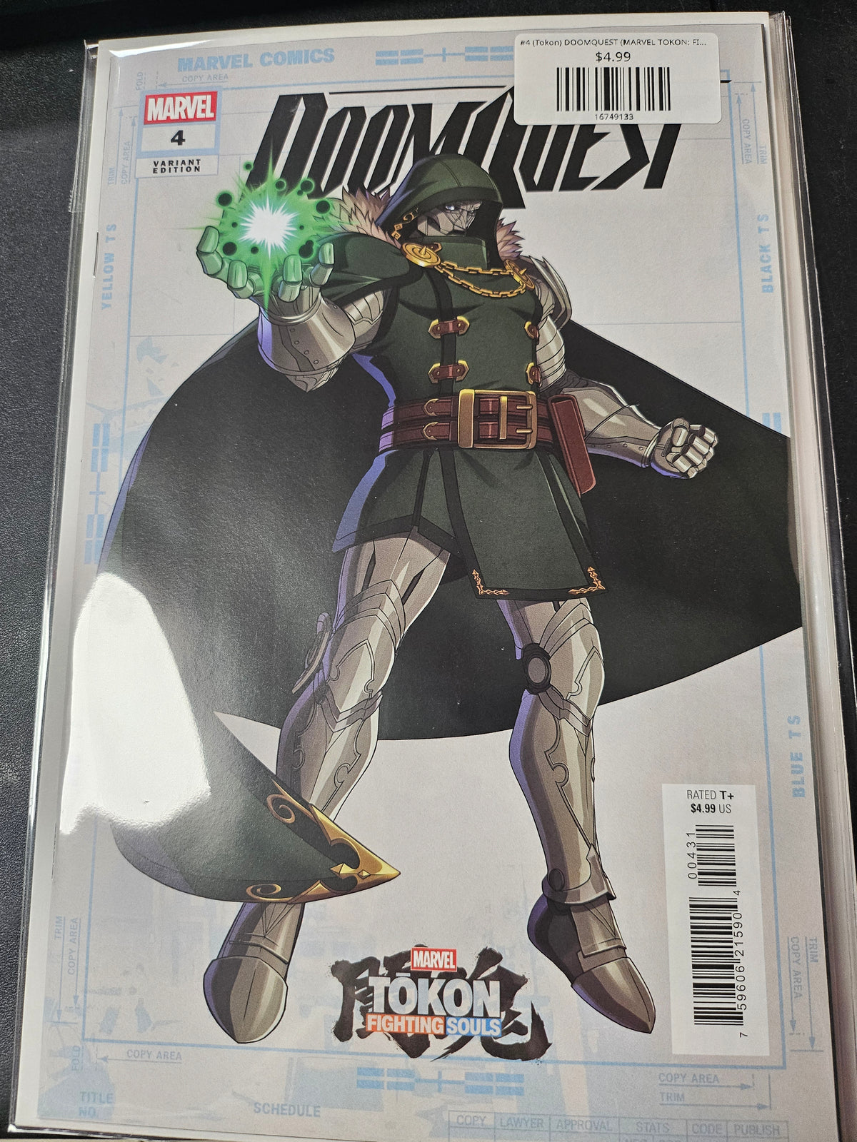 #4 (Tokon) DOOMQUEST (MARVEL TOKON: FIGHTING SOULS VARIANT)