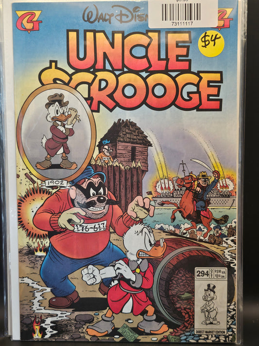 #294 Uncle Scrooge (1954-2008 Dell/Gold Key/Gladstone/Gemstone)
