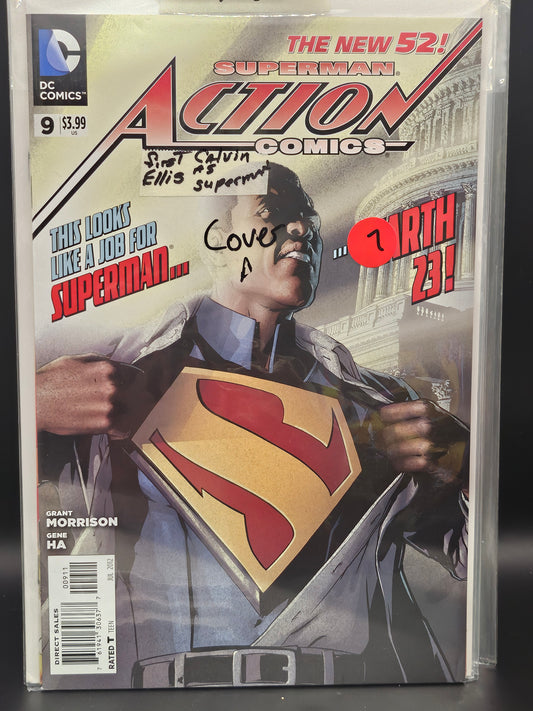 #9 Cover A - Action Comics (2011 2nd Series)