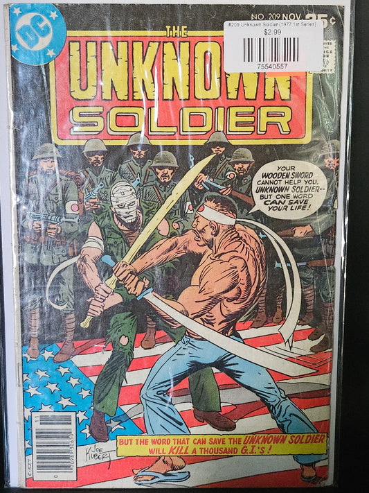 #209 Unknown Soldier (1977 1st Series)