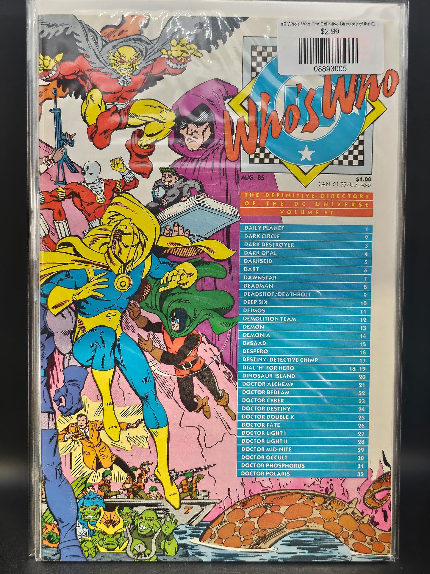 #6 Who's Who The Definitive Directory of the DC Universe (1985)