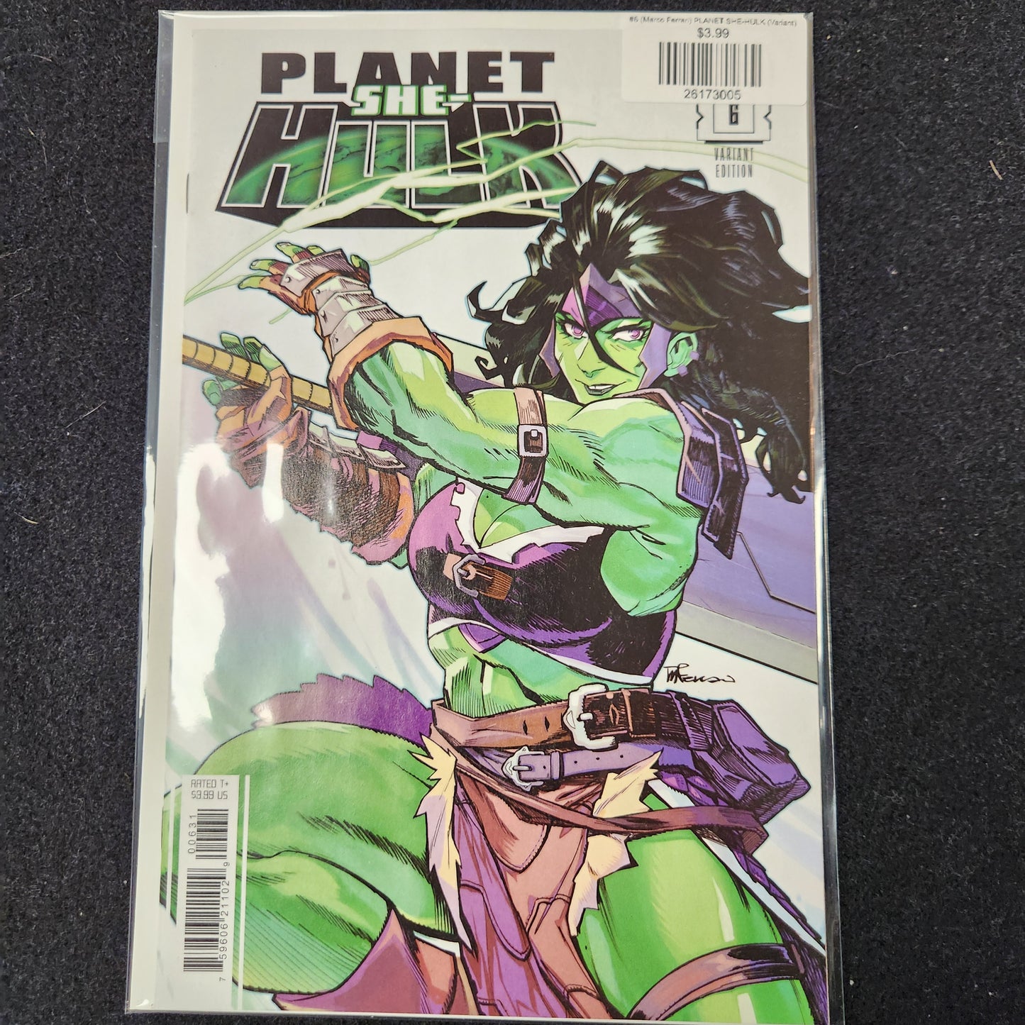 #6 (Marco Ferrari) PLANET SHE-HULK (Variant)
