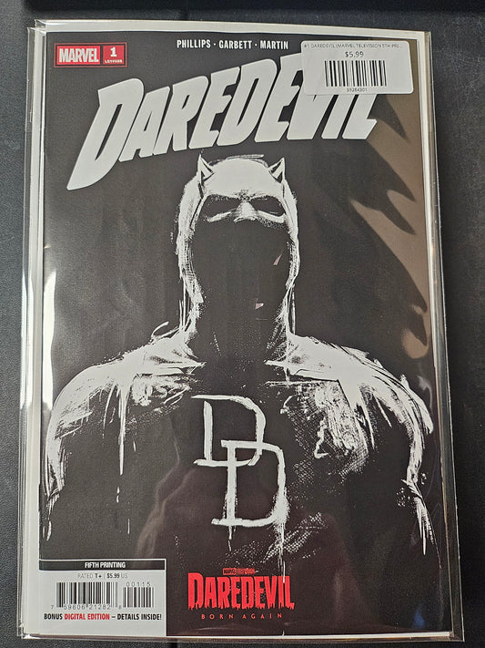 #1 DAREDEVIL (MARVEL TELEVISION 5TH PRINTING VARIANT)