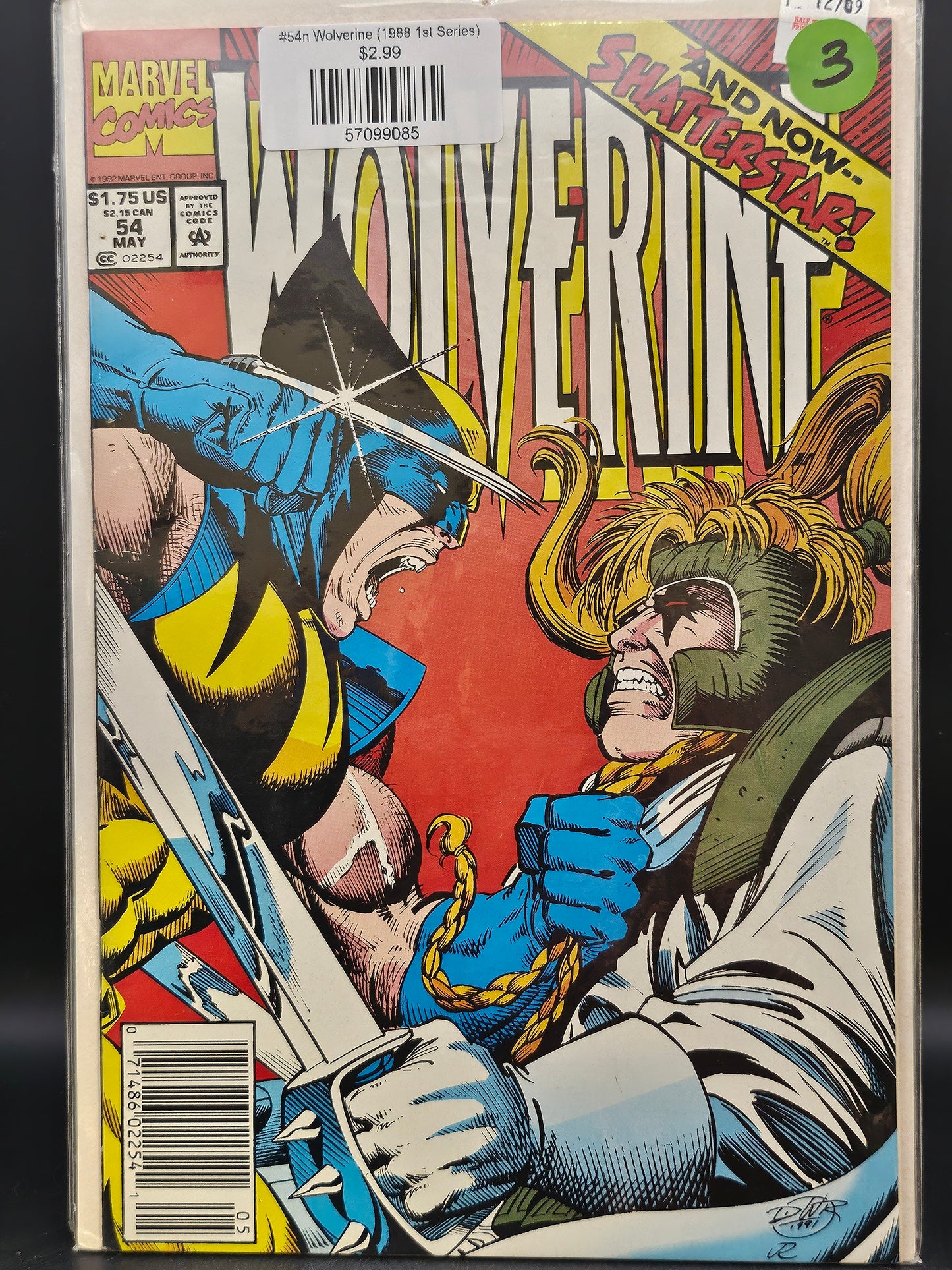 #54n Wolverine (1988 1st Series)