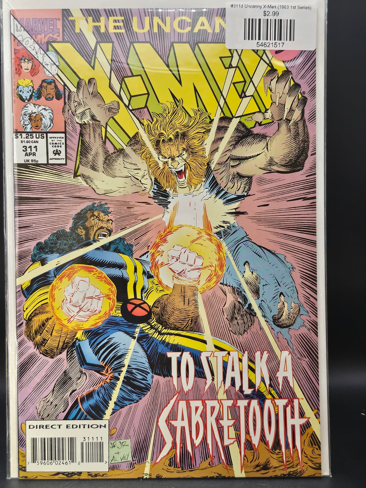 #311d Uncanny X-Men (1963 1st Series)