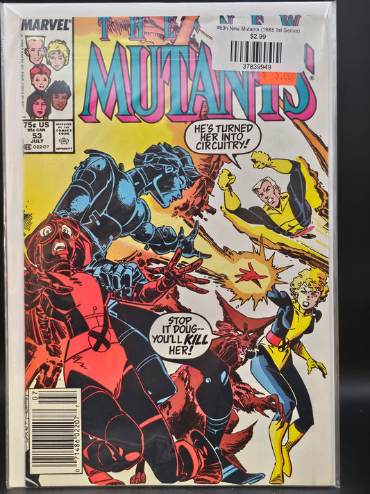 #53n New Mutants (1983 1st Series)